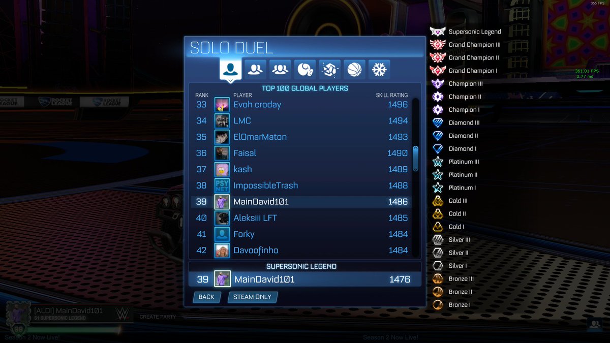 MainDavid101's tweet photo. @RL_Support  wintrading in 1s :) also i lost mmr from the game so he must have somehow disconnected me from the game and not ddos the server https://t.co/bb98h2OsrF