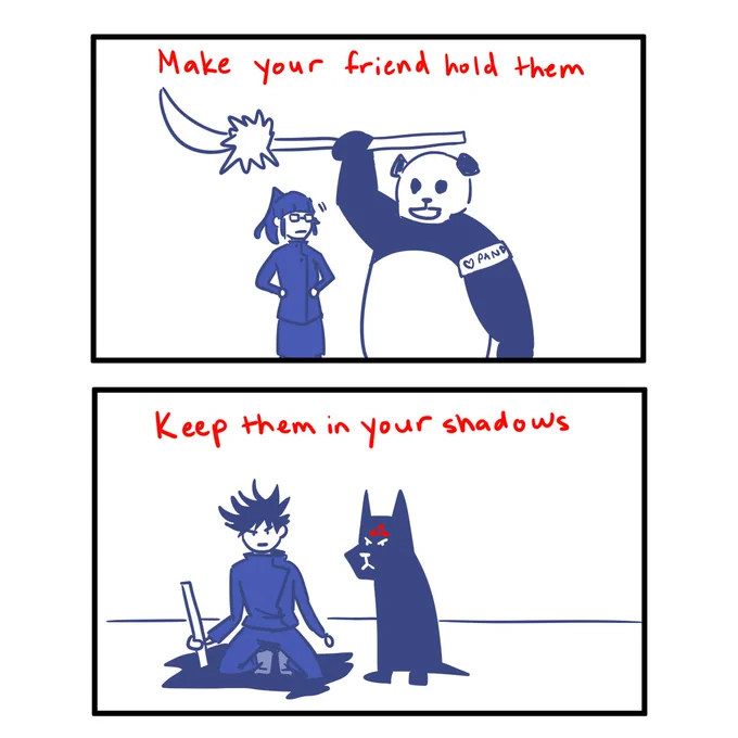 different ways to hold your cursed items inventory
#JujutsuKaisen #呪術廻戦 