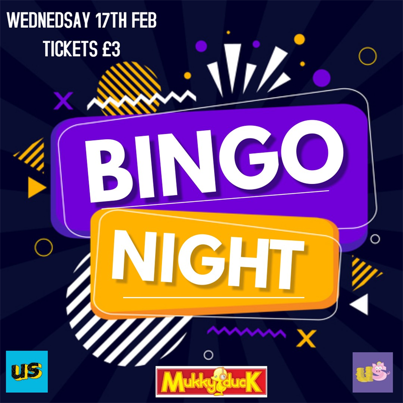 On the 17th February at 7:30pm we will be hosting a bingo night with Mukky Duck, as part of RAG WEEK 2! 50% of the proceeds go to our friends at Derbyshire Mind. 

Tickets are £3, snap them up on the link below!

derbyunion.co.uk/ents/event/271…

#RAG #Charity #UniversityOfDerby #Bingo