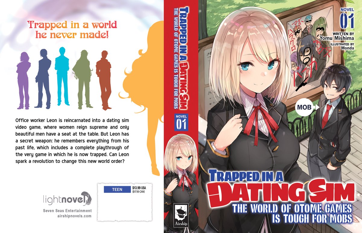 Seven Seas on Twitter: "TRAPPED IN A DATING SIM: THE WORLD OF OTOME