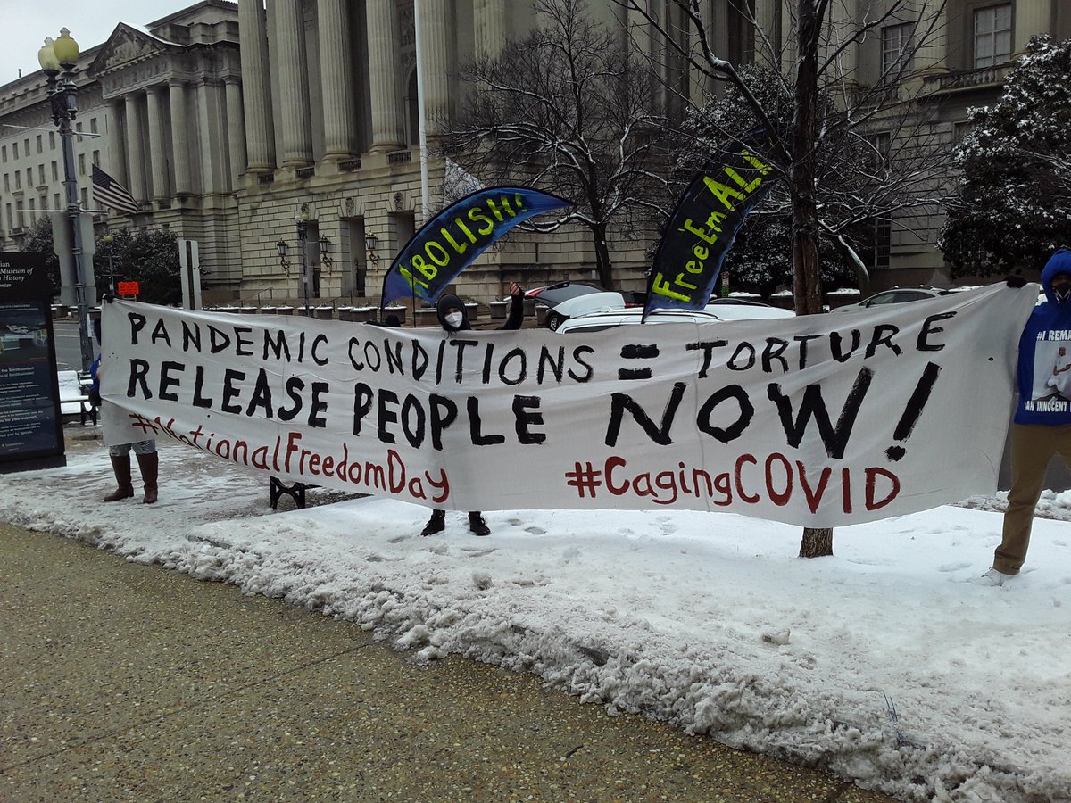 @uplcchicago #CagingCOVID campaign in DC today