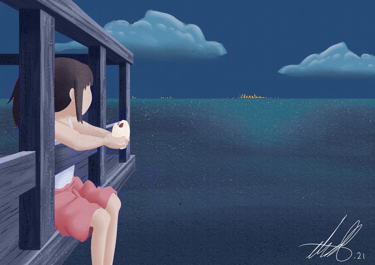 I didn't realise it was hourly comics day and drew this instead