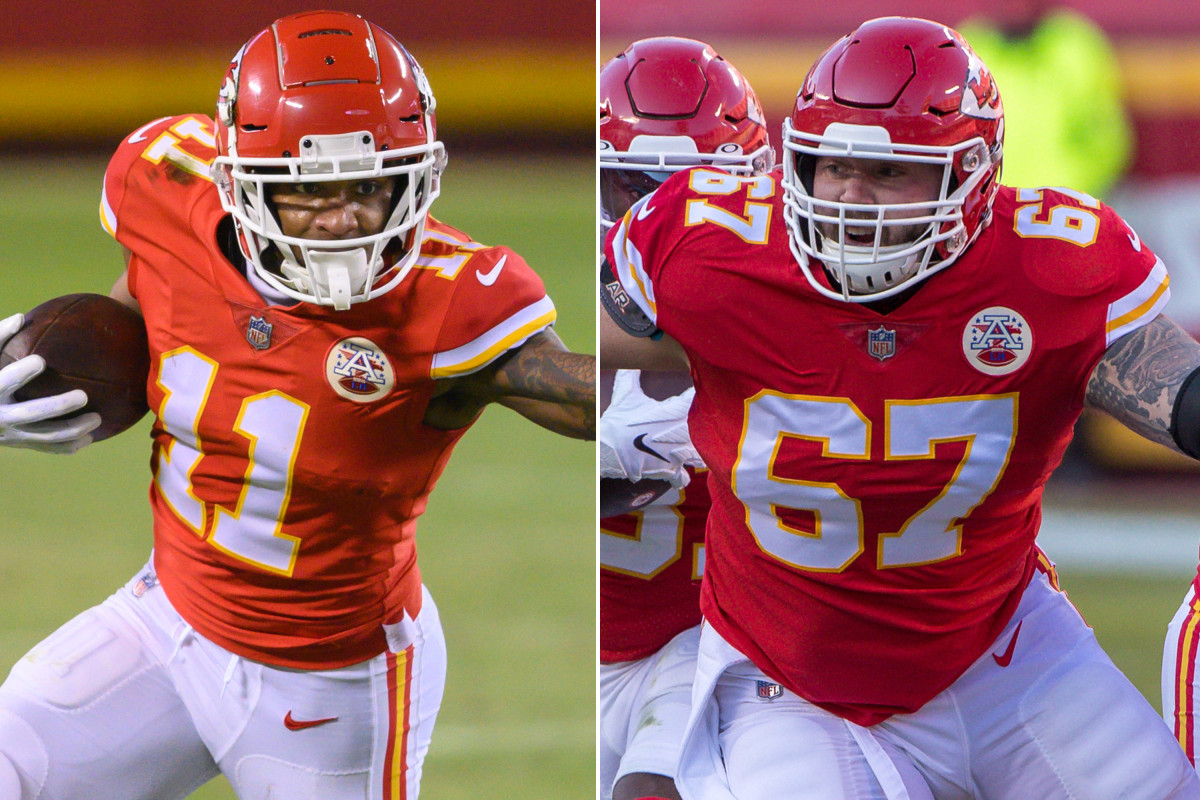 Chiefs place Demarcus Robinson, Daniel Kilgore on COVID 19 list