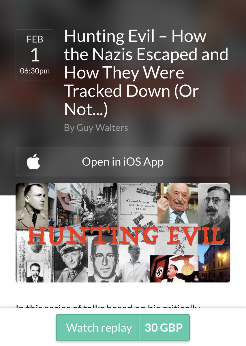 ...doesn’t mean you get a discount on this week’s Hunting Evil epic. More than 200 of Walters’ Mitties gathered this evening for the opener.Who were the hunted, the helpers and the hunters?A great question was asked about...