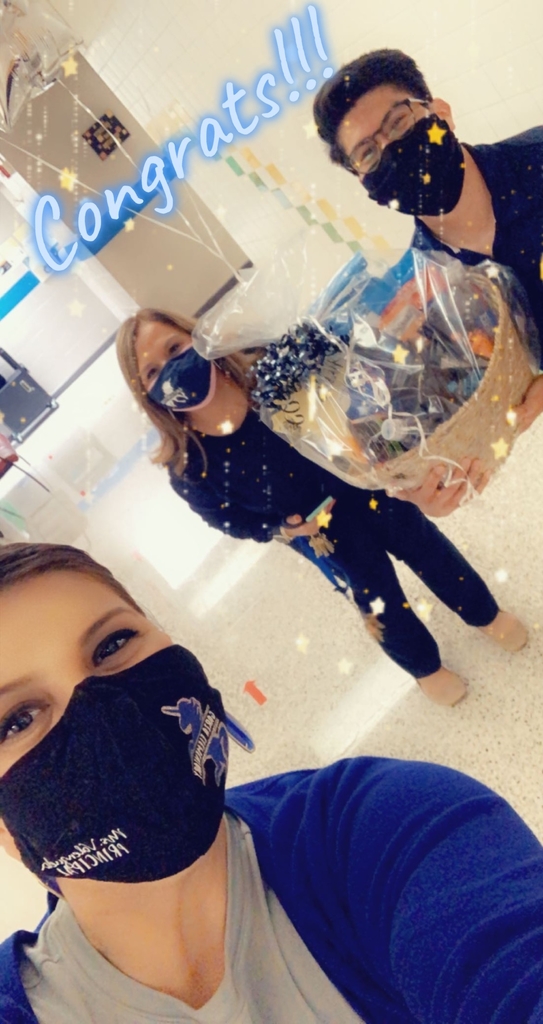 We are so proud of you, Mr. Cervantes, our 2021 Teacher of the Year! Woo hoo!