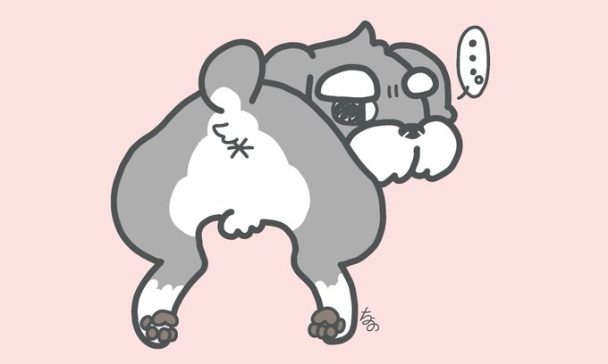 シュナウザーのtwitterイラスト検索結果