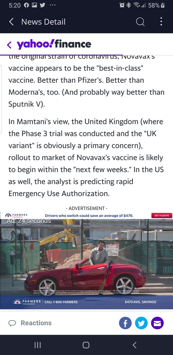 $NVAX 300 tomorrow?! A lot of catalyst coming soon, new PT $334! Not bad, being the "best in class"!