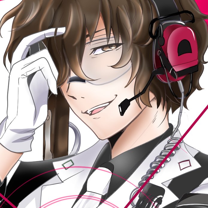 ヘッドフォンとかインカムとかいいよね っていう話から思い出した懐かしの絵 お顔だ はなさん プリは25日までのイラスト