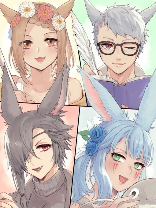 再生編クリア記念にうちの固定メンバー描いた🥰
頑張って描いたのでこっちにも載せる🌹 