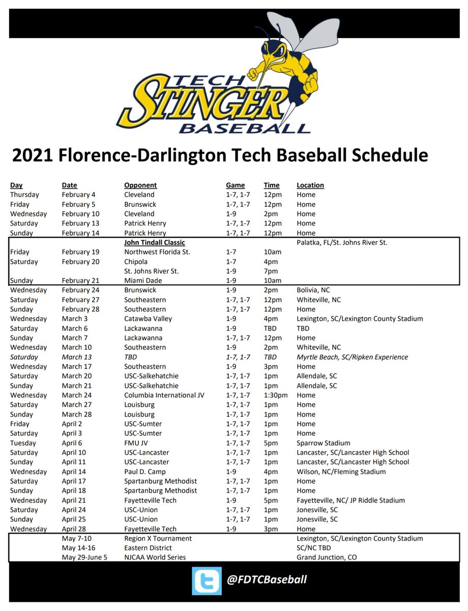 FDTCbaseball's tweet photo. Opening Day is just a few days away! https://t.co/AI9ADJQbG8