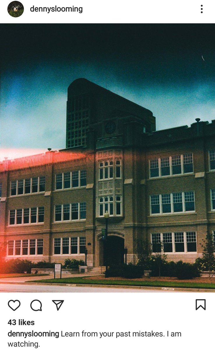 Originally built as part of an effort at downtown renewal, it juts out from the skyline and looms over everything. The instagram account @dennyslooming documents its moods and portents.