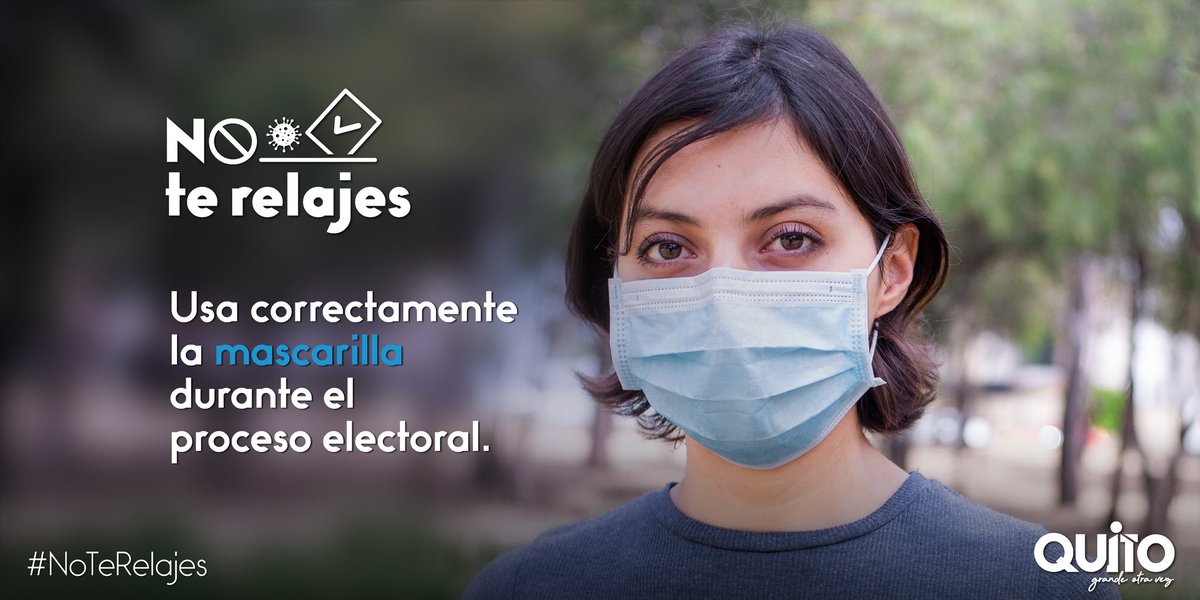 En este proceso electoral 2021, la mascarilla es tu mejor arma.¡Úsala de manera correcta!
#NoTeRelajes