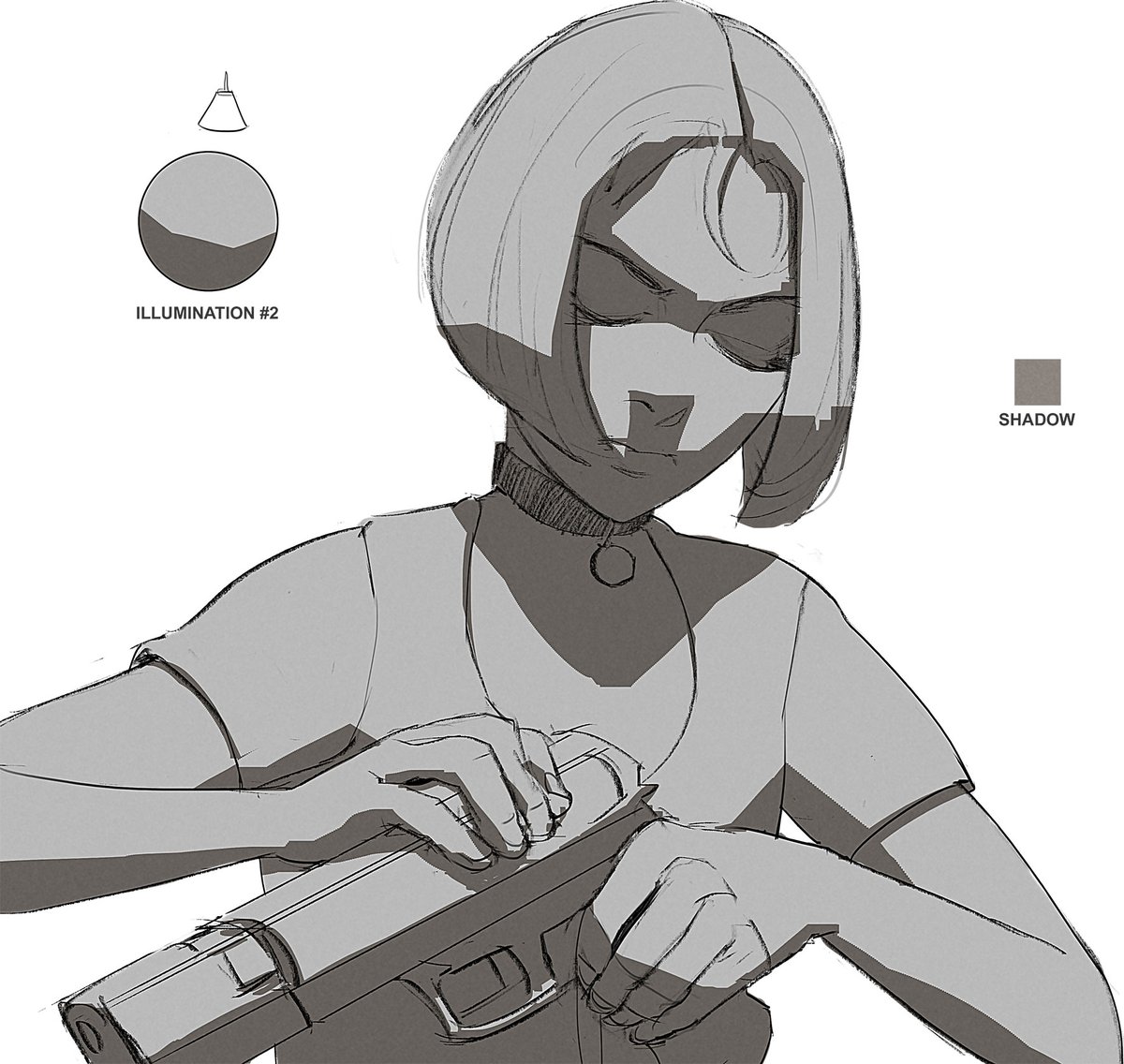 Ramon_N90's tweet image. How to create values using Mathilda: The Professional (shapes and forms) ✨ patreon.com/ramonn90 ✨