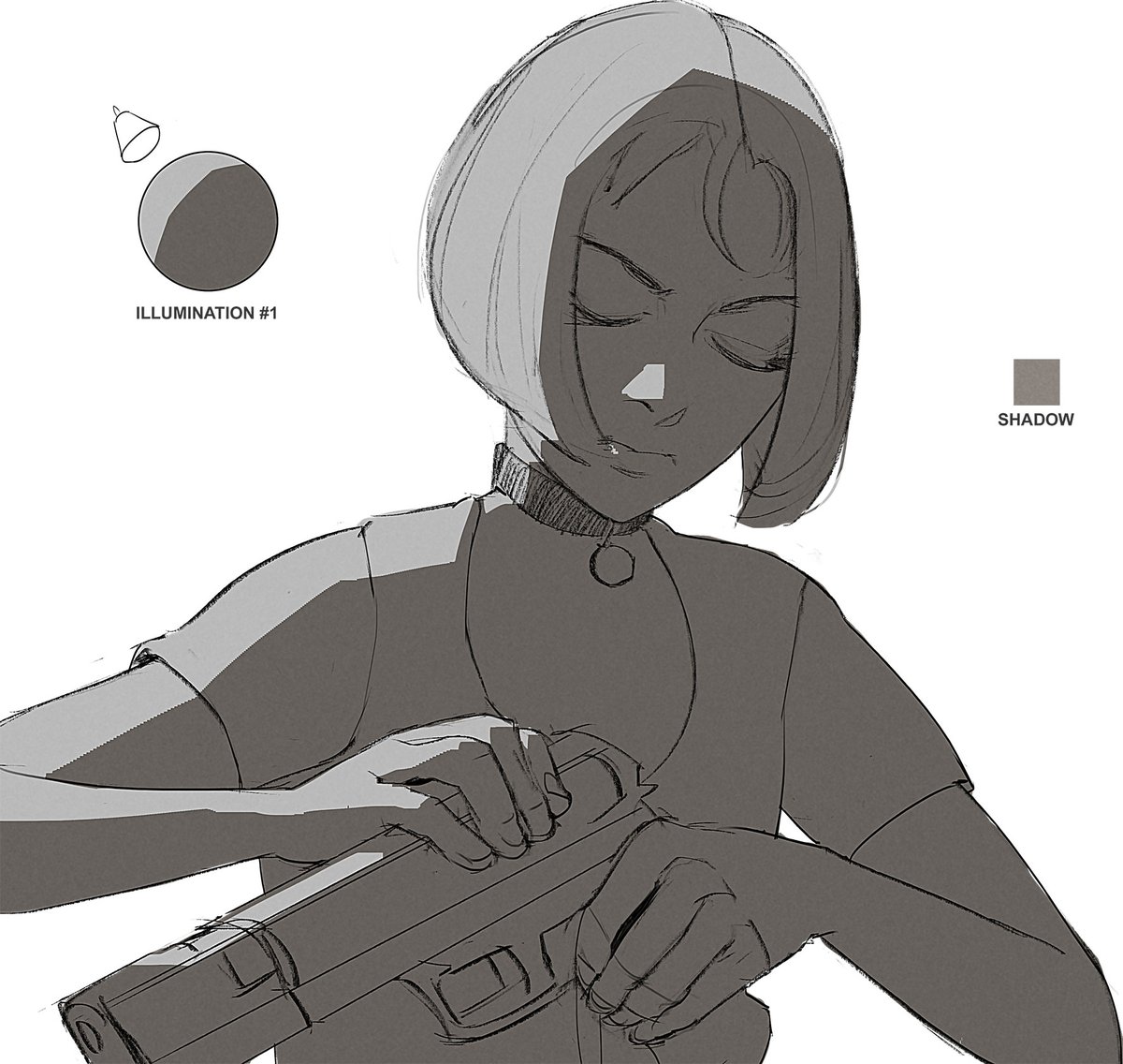 Ramon_N90's tweet image. How to create values using Mathilda: The Professional (shapes and forms) ✨ patreon.com/ramonn90 ✨