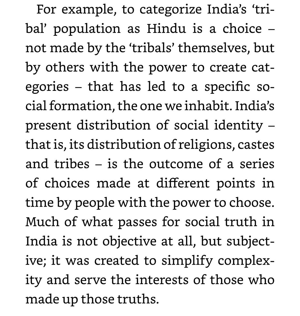 The book is promising to unpack how colonial rule has shaped even created the Hinduism that many of us are teaching about in our classrooms