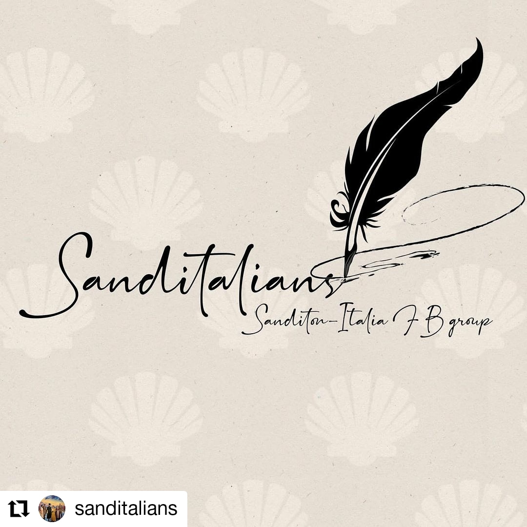 sanditalians's tweet photo. Two pages of the original manuscript of #Sanditon by Jame Austen and our beautiful new logo created by our talented Beatrice
#SaveSanditon 
#SanditonPBS 
#Sanditon
#Sanditalians 
@missing_sun 
@AnnalisaPrez https://t.co/v4EWhfEI1L