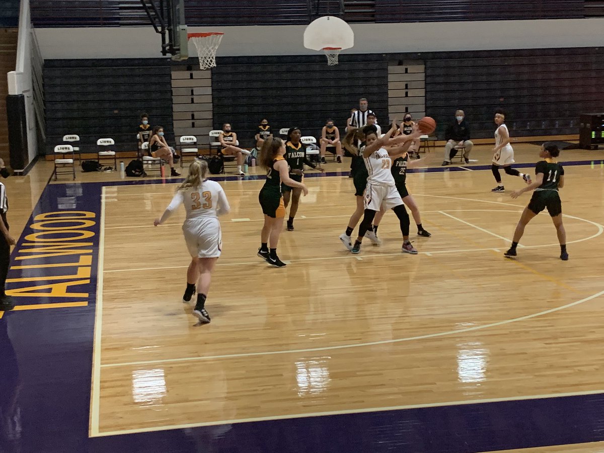 Good luck to our <a href="/TallwoodLions/">Tallwood High School</a> Girls Basketball team today as they take on the Falcons.  Go, Lions!!  #LionsAmazing