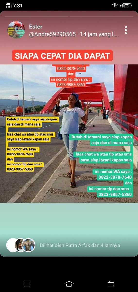 Andre59290565's tweet photo. @KudaNapsu1 
Bantu kasih viral viral kaaa https://t.co/fs1NjNwRzh