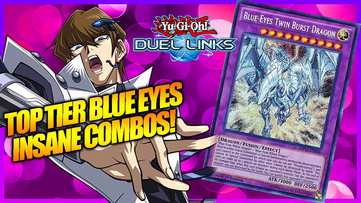 CorruptNeo's tweet image. Top Tier Blue Eyes, check it out &amp;amp; SMASH the like button!
#YGODuelLinks #duellinks #yugioh ▶️youtu.be/rbr1SE0u1ak