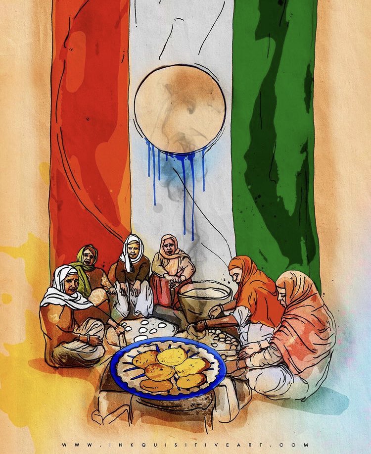 humblethepoet's tweet photo. We can always count on @Inkquisitive to create visuals that hit right under the ribs

#FarmersProtest 
#IStandWithFarmers https://t.co/IvxJwSCqRN