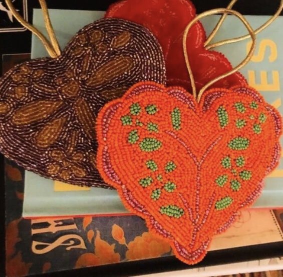 Hip_Silver's tweet photo. We are kicking off the week with Axelle’s glass beaded hearts for Valentine’s Day! Share the love and stay warm wherever your heart’s desire maybe! We have this limited heart editions on our site for you to gift or own. Shop https://t.co/WWD8Dz0Sjk #Valentine's Day https://t.co/TcP5YfZIYL