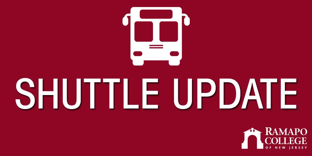 There will be no shuttle or Coach USA to campus on Tuesday, February 2. We apologize for any inconvenience.  #RCNJ