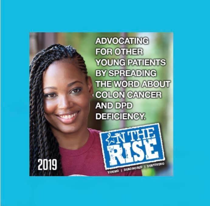 TheColonClub's tweet image. @ARichelle16 was Dx’d at 26 w/stage II early onset colon cancer. After one dose of chemo, she was on the brink of death. She was allergic to the chemo! April has dihydropyrimidine dehydrogenase (DPD) deficiency which causes chemo toxicity. ⁠
⁠
colonclub.com/our-stories/co…