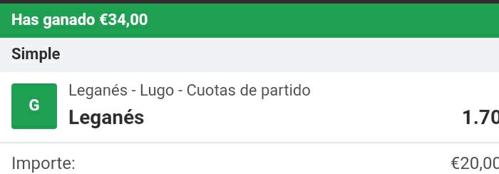 WorldTipsters's tweet photo. 💰 ¡2 DE 2! Volvemos a entrar en dinámica y sumamos otro día más. 

✅ Victoria del Leganés con una cuota muy suculenta. https://t.co/pzZz58CPvw