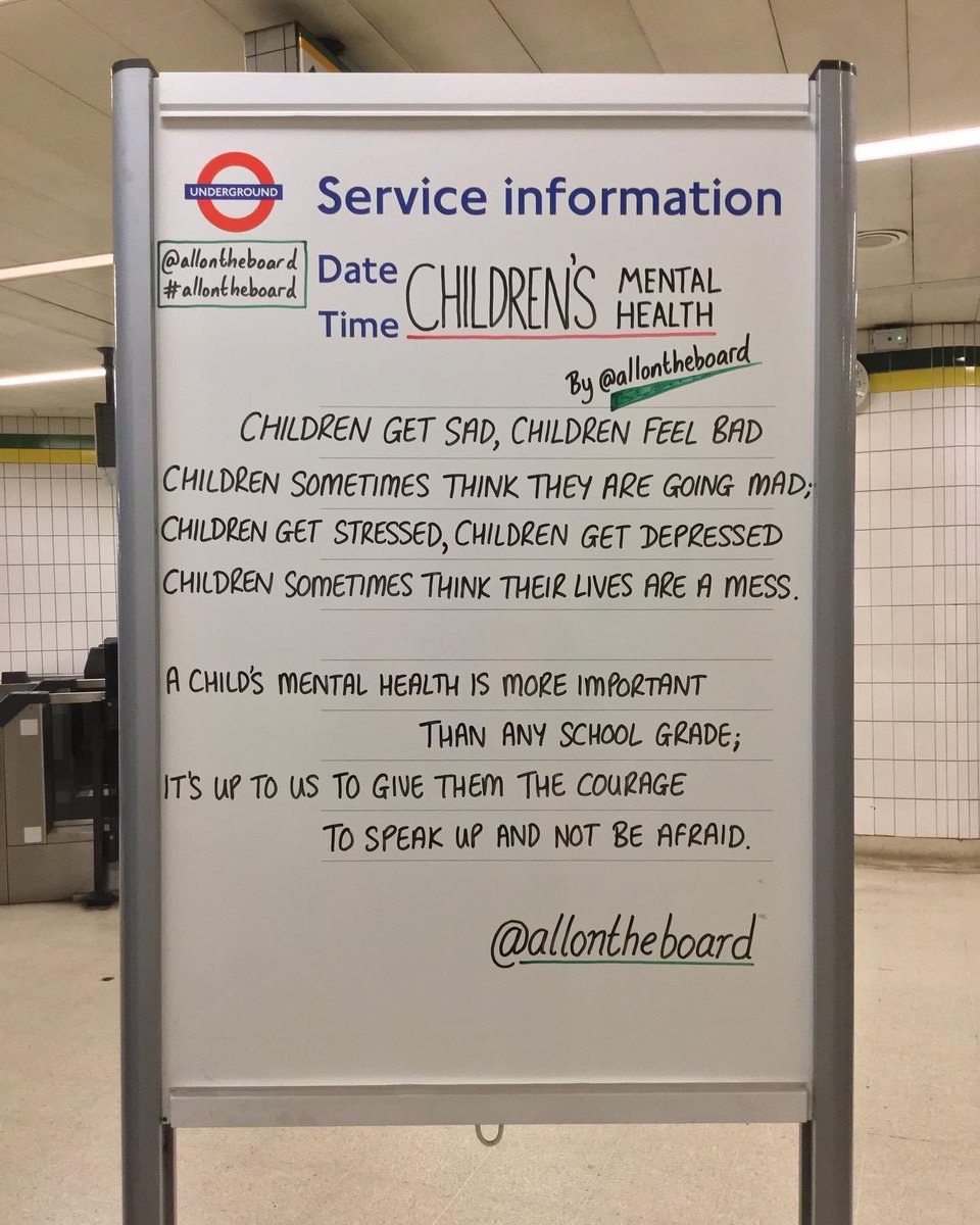 Bryz1's tweet image. It’s #ChildrensMentalHealthWeek and it’s so important for us to help our children and encourage them to share their thoughts and feelings about their mental health and support one another. @allontheboard 

#ExpressYourself #ChildrensMentalHealth Place2Be #allontheboard