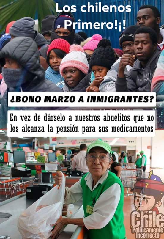 #FueraIlegalesDeChile