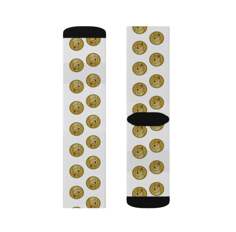 We don’t just sell #bitcoin merch, we have a whole #Dogecoinarmy collection as well, you can even get #dogecoin socks. What are you waiting for? 👉 bitwear.io/collections/do…