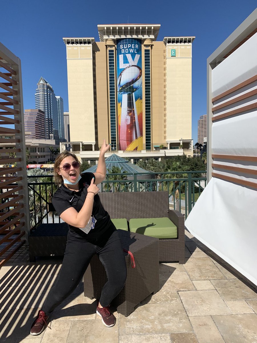 Shaylyn Edwards (@edwards_shaylyn) on Twitter photo Tomorrow is my last day volunteering at the Tampa Marriott Water Street Hotel. The past two weeks I have had the opportunity to meet and work with some NFL staff that are in town for the super bowl. I am thankful for this experience. <a href="/UofTampaSPM/">UT Sport Management</a> @UTDocFlynn <a href="/NFL/">NFL</a> <a href="/DocJamesWeiner/">James Weiner</a> Tomorrow is my last day volunteering at the Tampa Marriott Water Street Hotel. The past two weeks I have had the opportunity to meet and work with some NFL staff that are in town for the super bowl. I am thankful for this experience. <a href="/UofTampaSPM/">UT Sport Management</a> @UTDocFlynn <a href="/NFL/">NFL</a> <a href="/DocJamesWeiner/">James Weiner</a>
