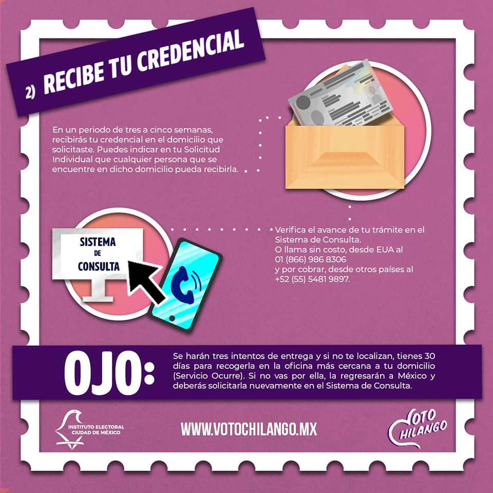 museoradio_'s tweet photo. ¿No has tramitado tu credencial para votar? Agenda tu cita en el Consultado que te corresponda y sigue estos pasos: #VotoChilango 🌎🗳 https://t.co/qWITRjV0xp