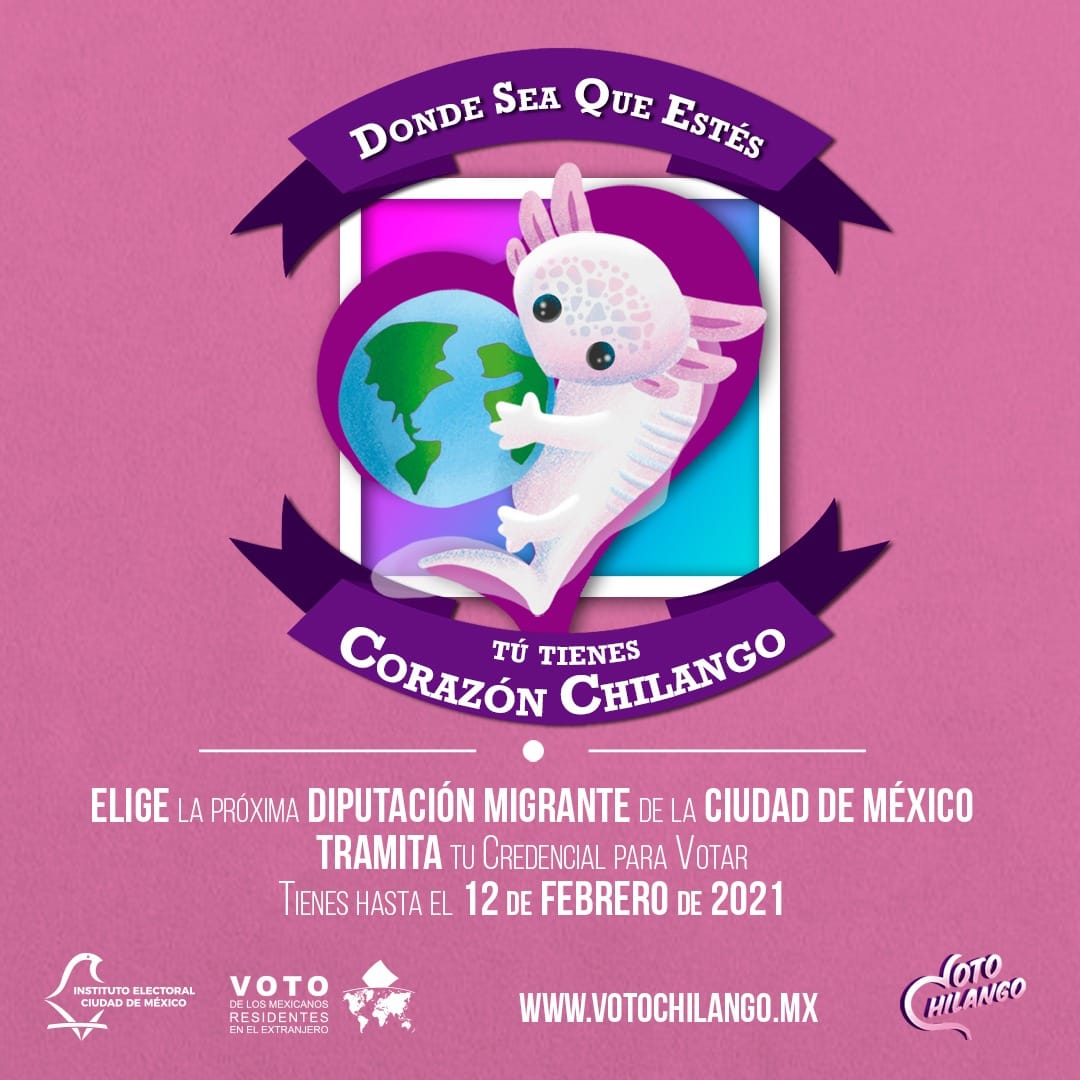 museoradio_'s tweet photo. ¡Solicitar tu credencial no basta! Regístrala antes del 10 de marzo en https://t.co/EYdQe6CB1T para poder votar en las #Elecciones2021 y elegir la primera #DiputaciónMigrante🌎🗳 https://t.co/ZLzSJeyD0d