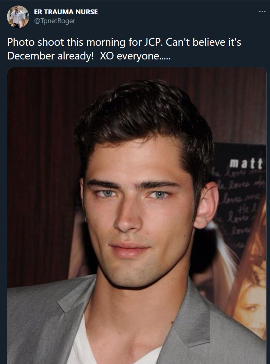 Well holy shit this motherfucker gets around. Except he doesn't. Fishing photo is a stock photo used on travel websites all over (US, Thailand, Greece, etc). Modeling photo is some famous model in a Taylor Swift video, not a JCP photo shoot and NOT the guy in the profile pic. 9/