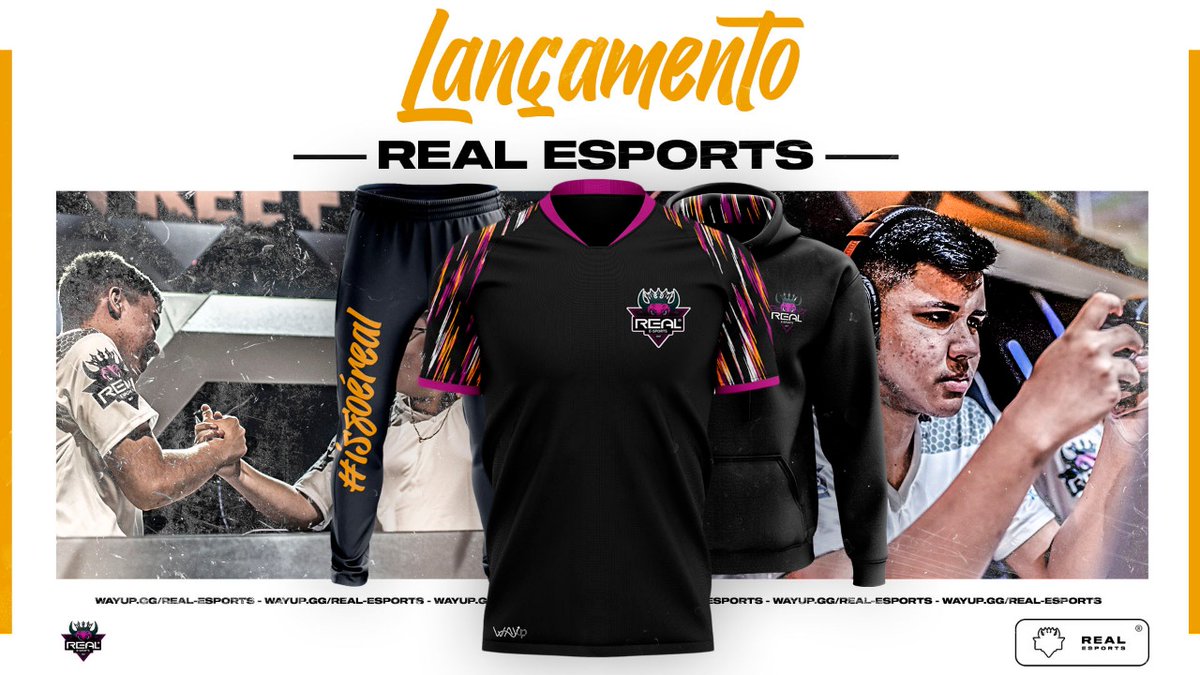 NOVIDADES

Temos o prazer de anunciar a nova coleção da equipe para temporada 2021! Com a <a href="/wayupgg/">WAYUP.GG</a> agora você torcedor também pode ser vestir igual nossos atletas profissionais.

Então corre agora e garante seu conjunto completo da Realeza! (Link na Bio)

#goreal #issoéreal