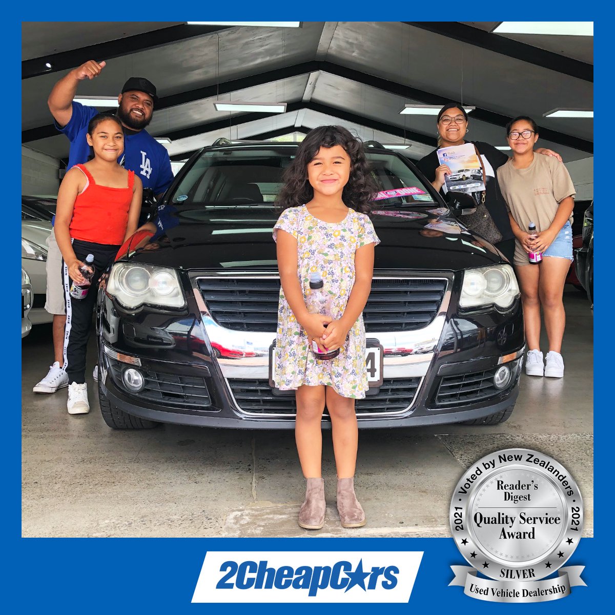 2CheapCars's tweet photo. Congratulations to our happy customers on the purchase of your new vehicles and thanks for choosing 2 Cheap Cars 🤙🏻🎉🥳😀

Check out our great range of Japanese and European cars at https://t.co/qqqVa8O2Ja or call us on 0800 223 370. https://t.co/sVZbIKXuV4