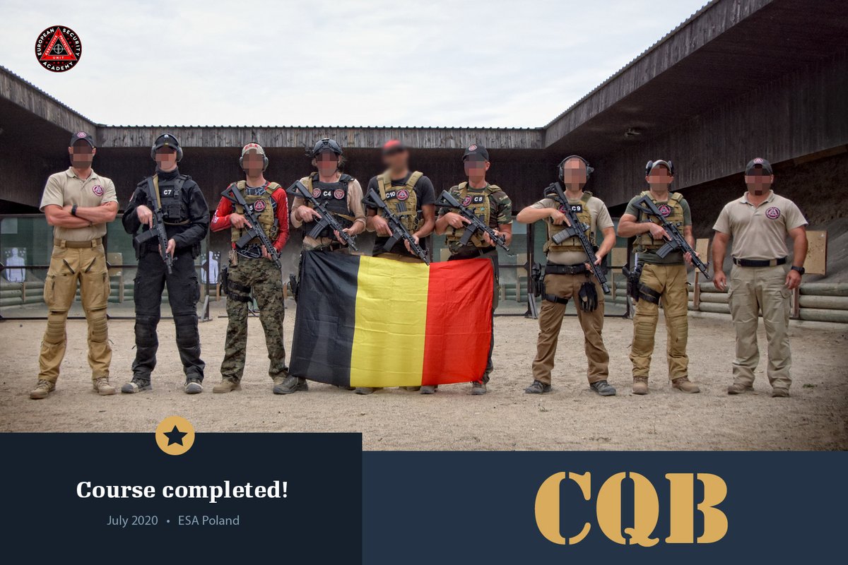 Here, Koen S. can be seen (3rd from the left) in a ‘graduation picture’ of the course ‘Close Quarter Battle’ at the European Security Academy in Poland. That was founded, it is told, by the guy who also trained the bodyguards of the late Muammar Gaddafi (8/11)