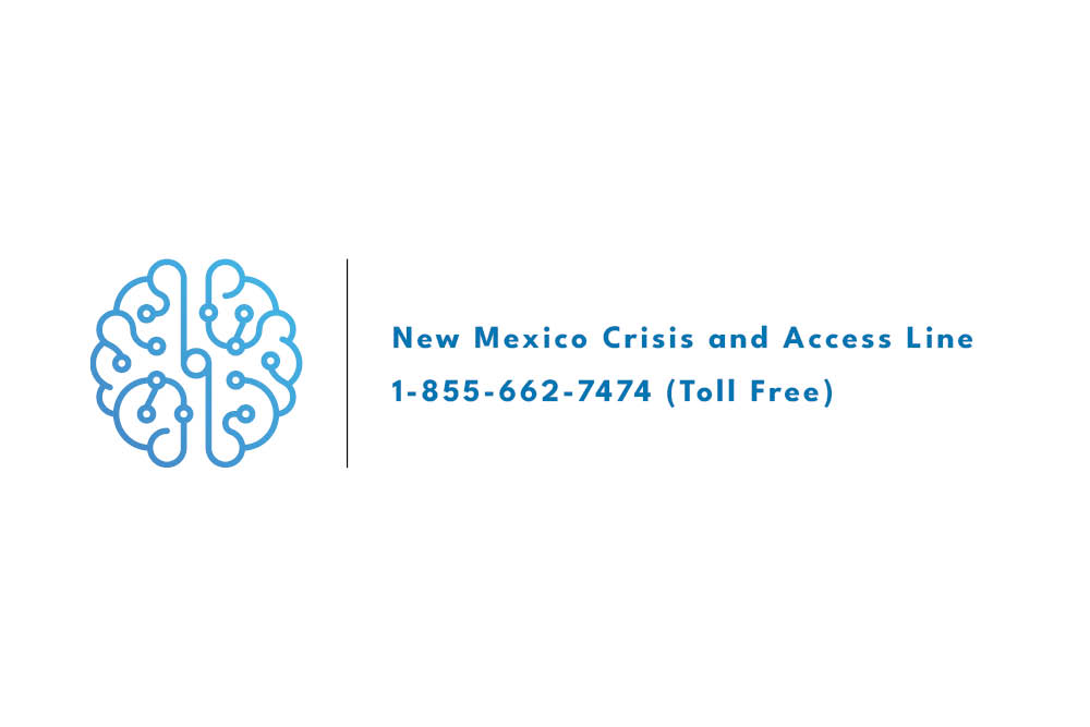 If you or someone you know is experiencing an emotional crisis, please call the New Mexico Crisis and Access Line 24/7 #MentalHealthMonday

New Mexico Crisis and Access Line
1-855-662-7474 (Toll Free)