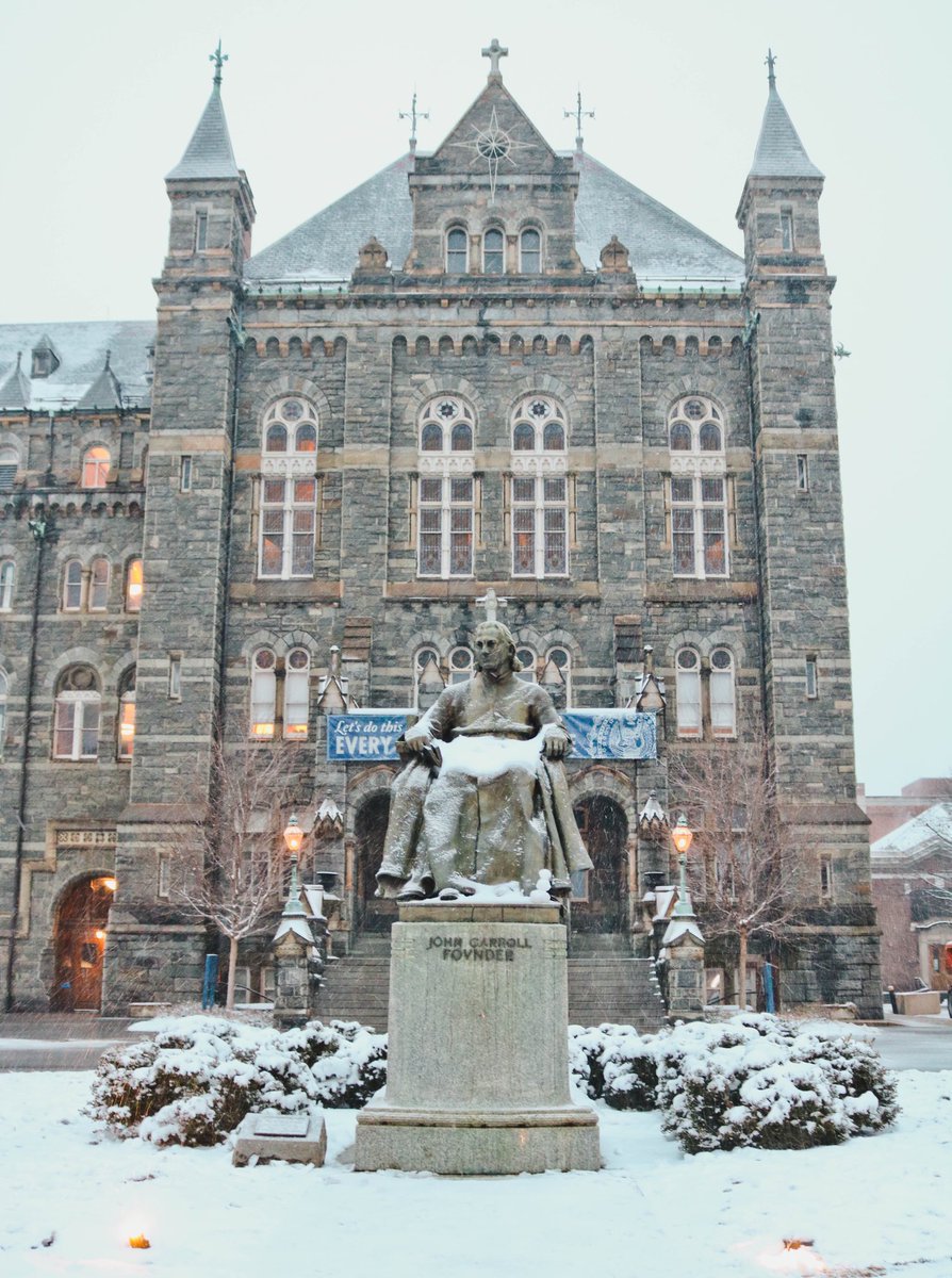 Snowy Georgetown :)