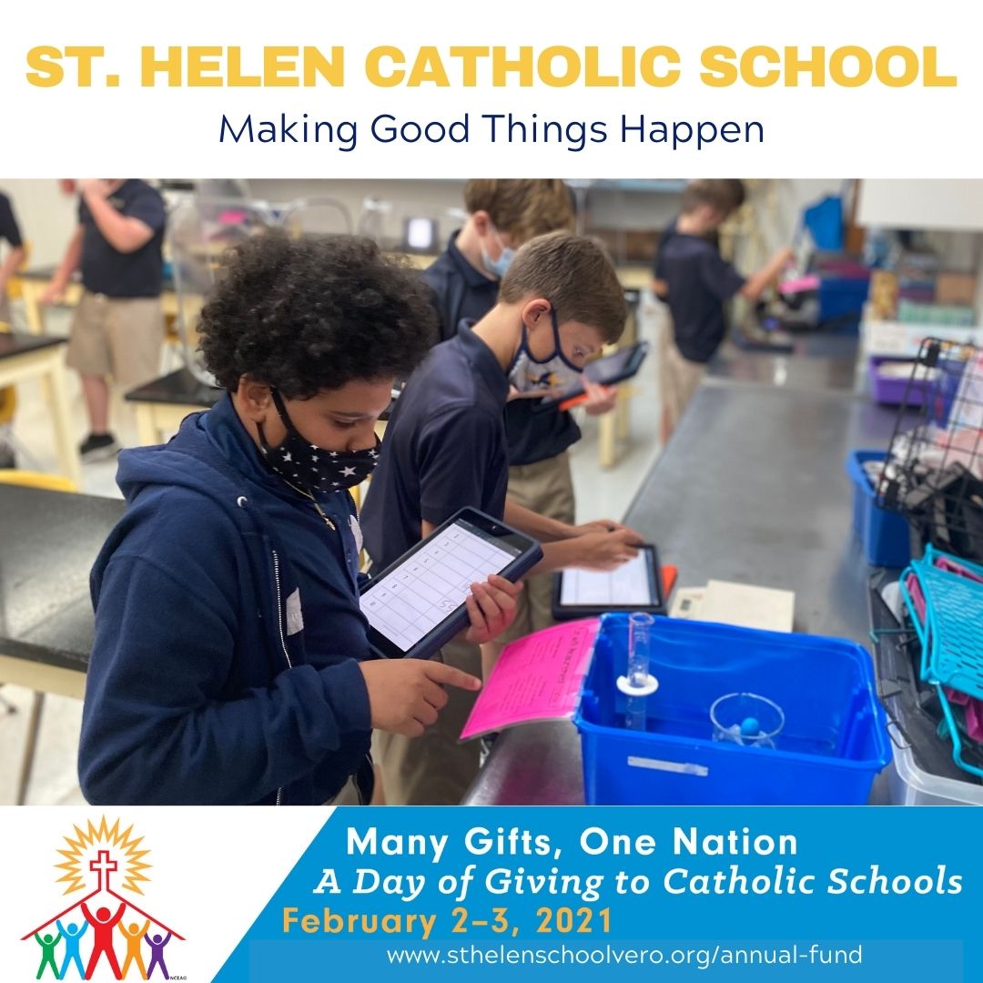 Tomorrow, Feb 2, marks the start of Many Gifts, One Nation.  Your financial support will help give today's students an outstanding and faith-filled academic experience. 💛💙  #shcsvero #shcsfalconfam #CSW21 #annualfund #dopobschools

🖱️🖱️ Visit:  ow.ly/gKDa50DhZfZ