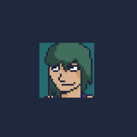 NullRoboi's tweet photo. Step 1 to being able to draw cute girls. Get over fear of da face #pixelart #aseprite https://t.co/Uwbcxudqce