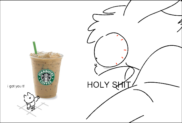 5.5 @Wolfbaths got me a cofe 