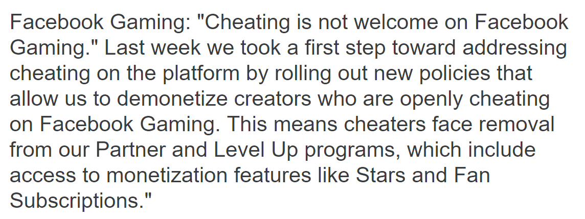 Rod Breslau V Twitter From A Facebook Representative Cheating Is Not Welcome On Facebook Gaming Rod Breslau V Twitter From A Facebook Representative Cheating Is Not Welcome On Facebook Gaming