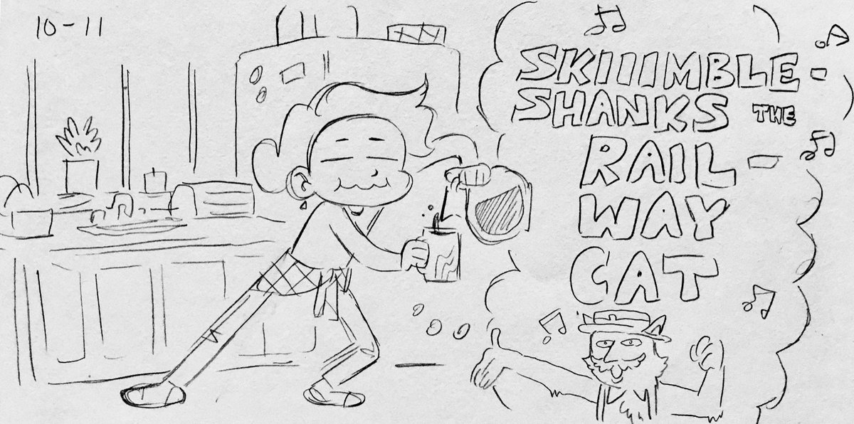 #hourlycomicday my iPad's outta battery so I'm switching to sketchbook comics