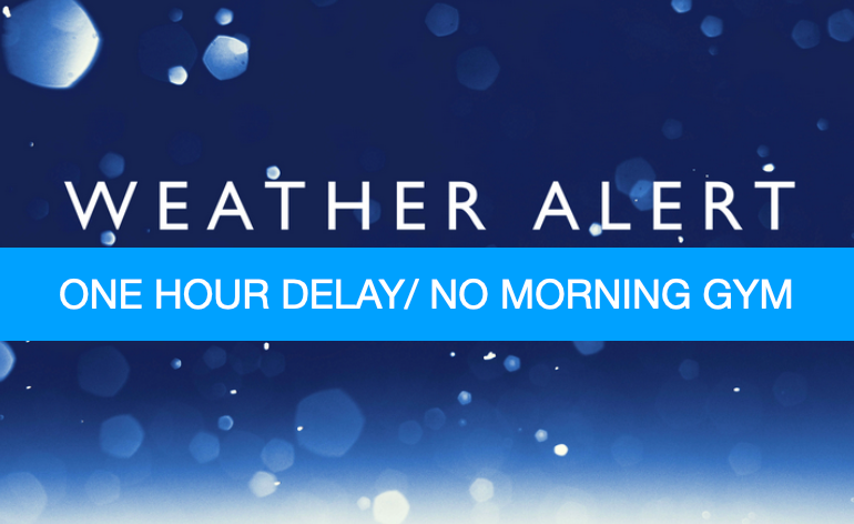 StMikesSchool's tweet photo. St M will open on a ONE HOUR DELAY on Tuesday, Feb 2. NO MORNING GYM. Carpool begins at 8:40 a.m. Classes begin at 9 a.m. https://t.co/lie28oROpU