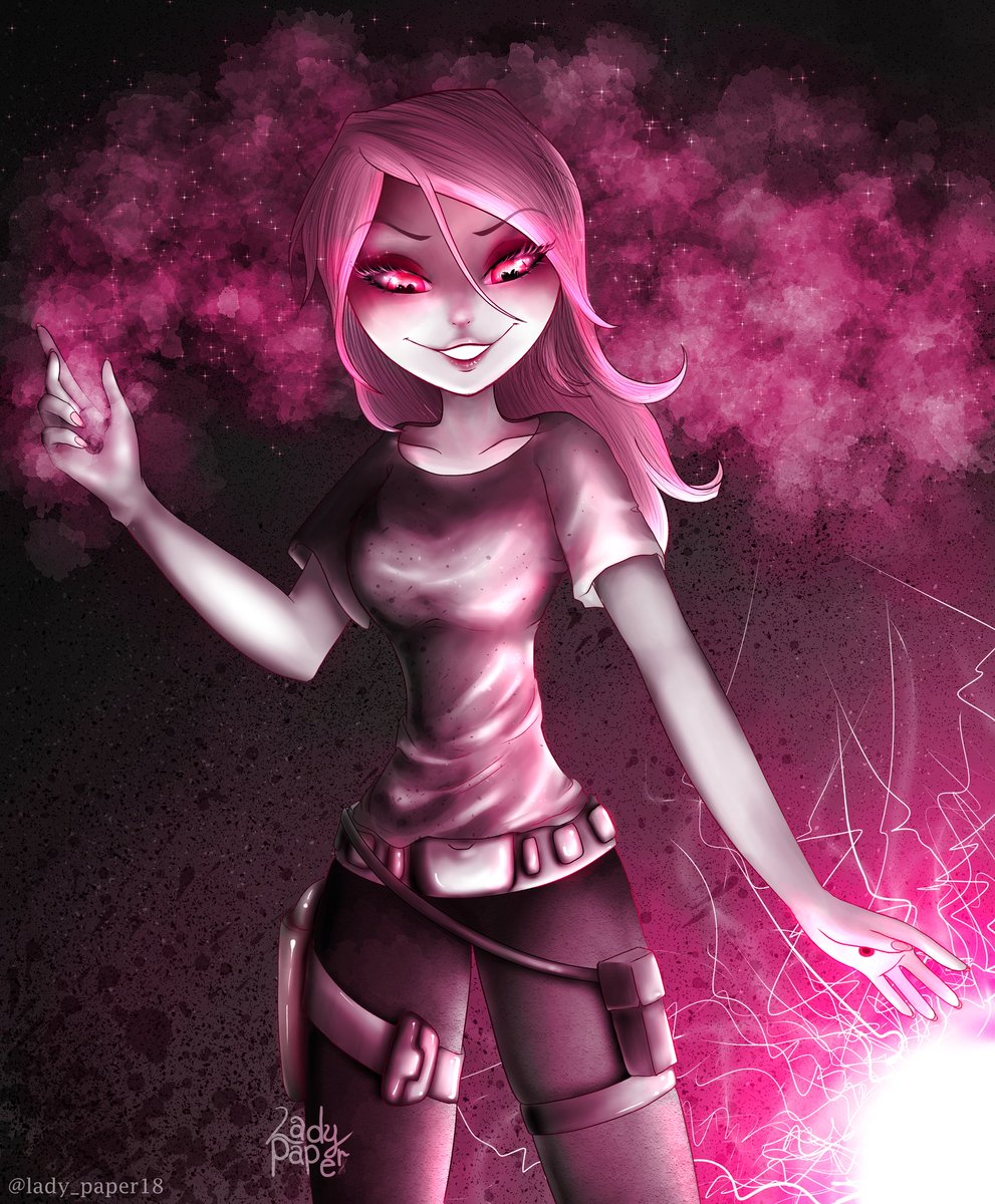 LadyPaper2's tweet image. Miss Heed💕🌹  
Yo aún puedo bailar...

#Villainous #art #cartoonnetwork #fantart #villanos #missheed