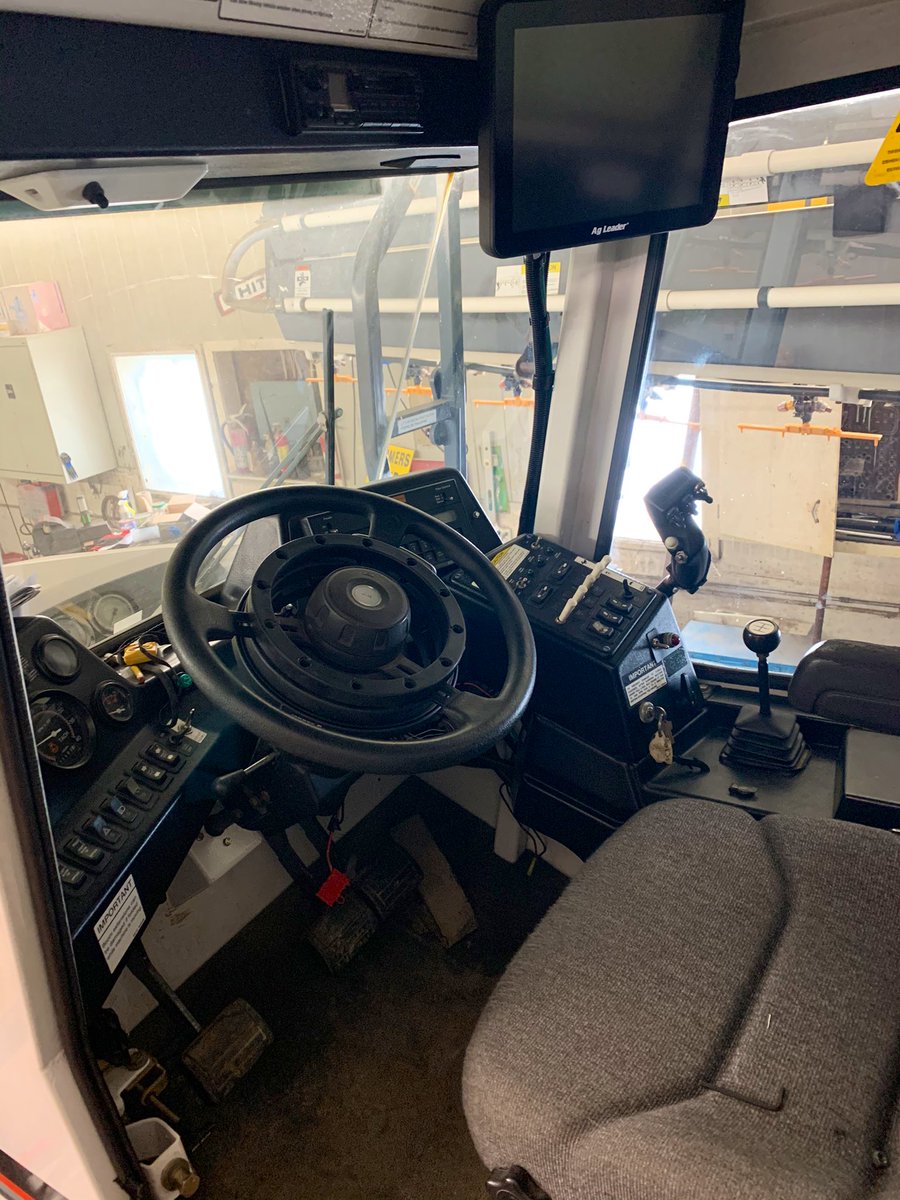 MoeChauvin's tweet image. Almost done SpraCoupe install of new  #AgLeader #InCommand with #SteerCommand  #LiquidRateControl &amp;amp; #SwathControl Lots of wires &amp;amp; harnesses to go in for a little cab...hard to make it all look good. Hope it all works... #OntAg
