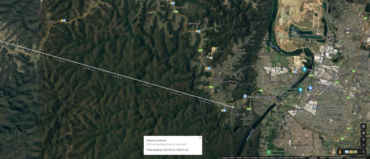 Had A4-5 crashed just minutes before it did in Glenbrook, it’s reasonable to assume its wreck too would have been obscured within the Blue Mountains.