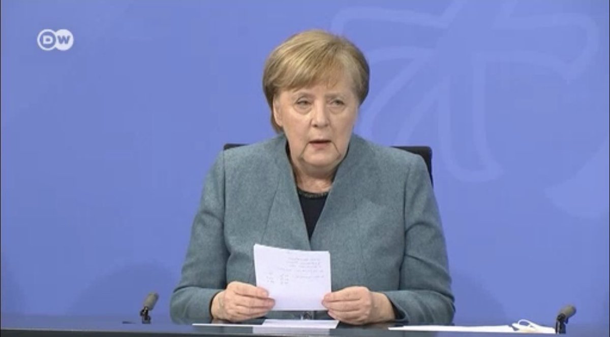 14) Today, German chancellor Angela Merkel says that if vaccines do not work on variants of the virus, then "we start all over again” and has said coronavirus vaccines may be needed for "many years to come." She is a scientist herself.  https://amp.dw.com/en/angela-merkel-says-pledge-to-vaccinate-by-end-of-summer-remains/a-56406591?maca=en-Twitter-sharing&__twitter_impression=true  https://twitter.com/kniggem/status/1356377210366676998